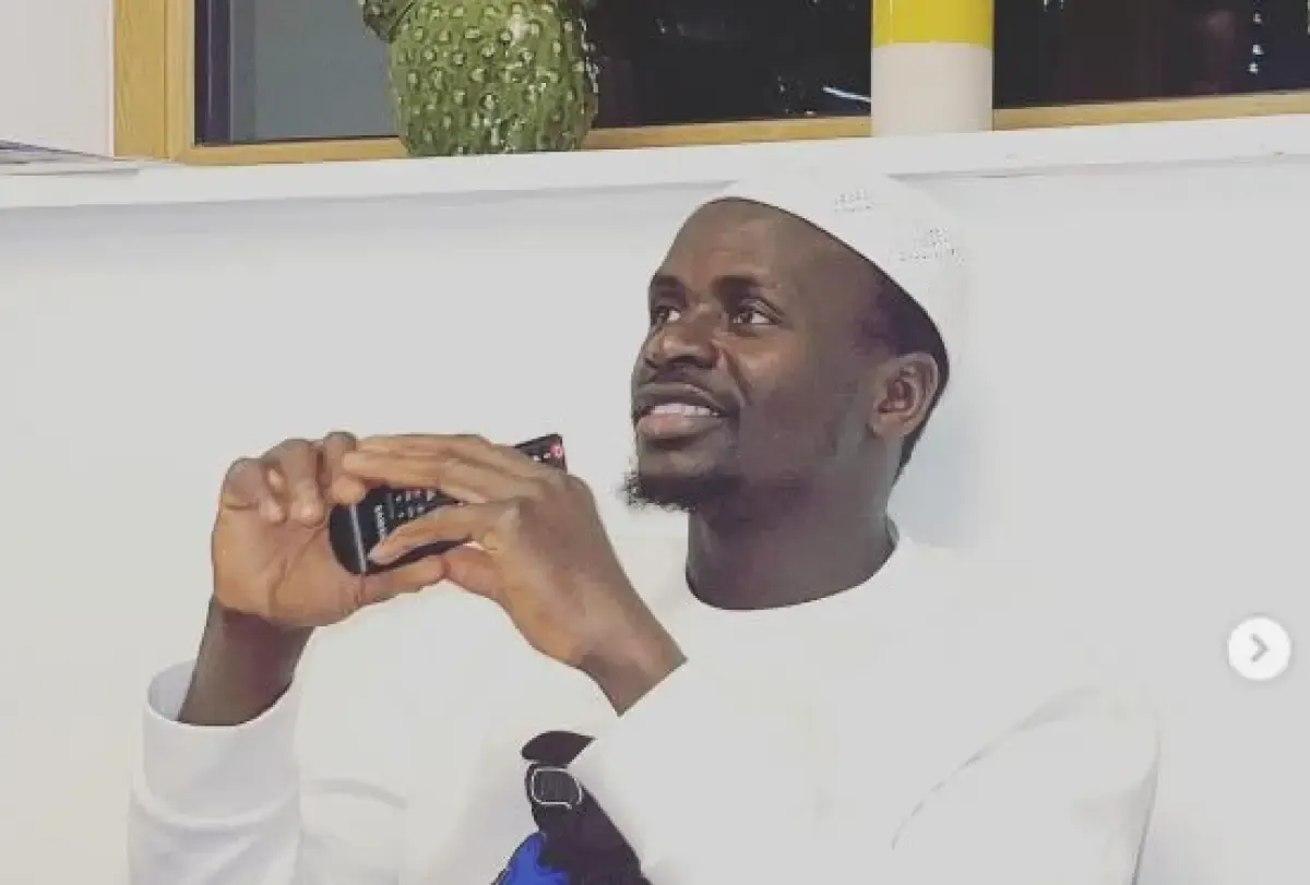 Sadio Mane  (Sumber : Instagram/sadiomaneofficiel)
