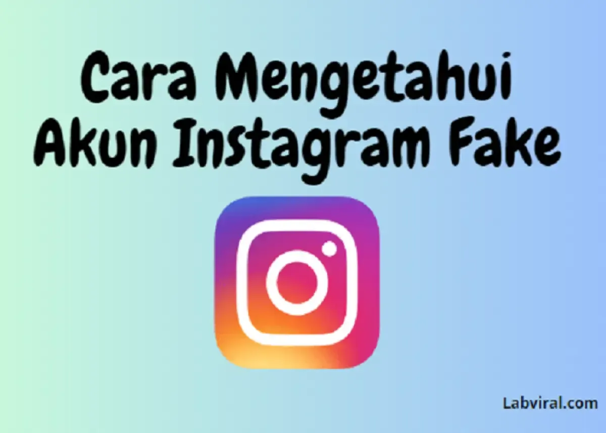Cara mengetahui Fake Account Instagram (Sumber : Labviral.com)