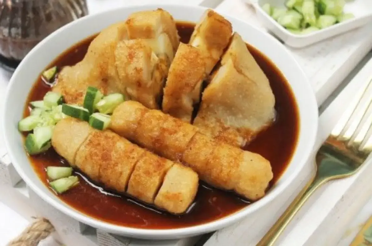 3 Resep Pempek ala Rumahan, Kuah Cuko Medok Dijamin Kamu Bakal Ketigahan (Sumber : Pinterest/widya)