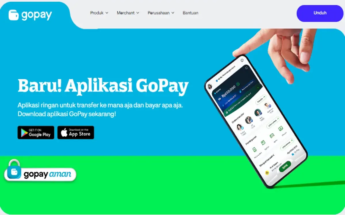GoPay meluncurkan aplikasi baru (Sumber : gopay.co.id)