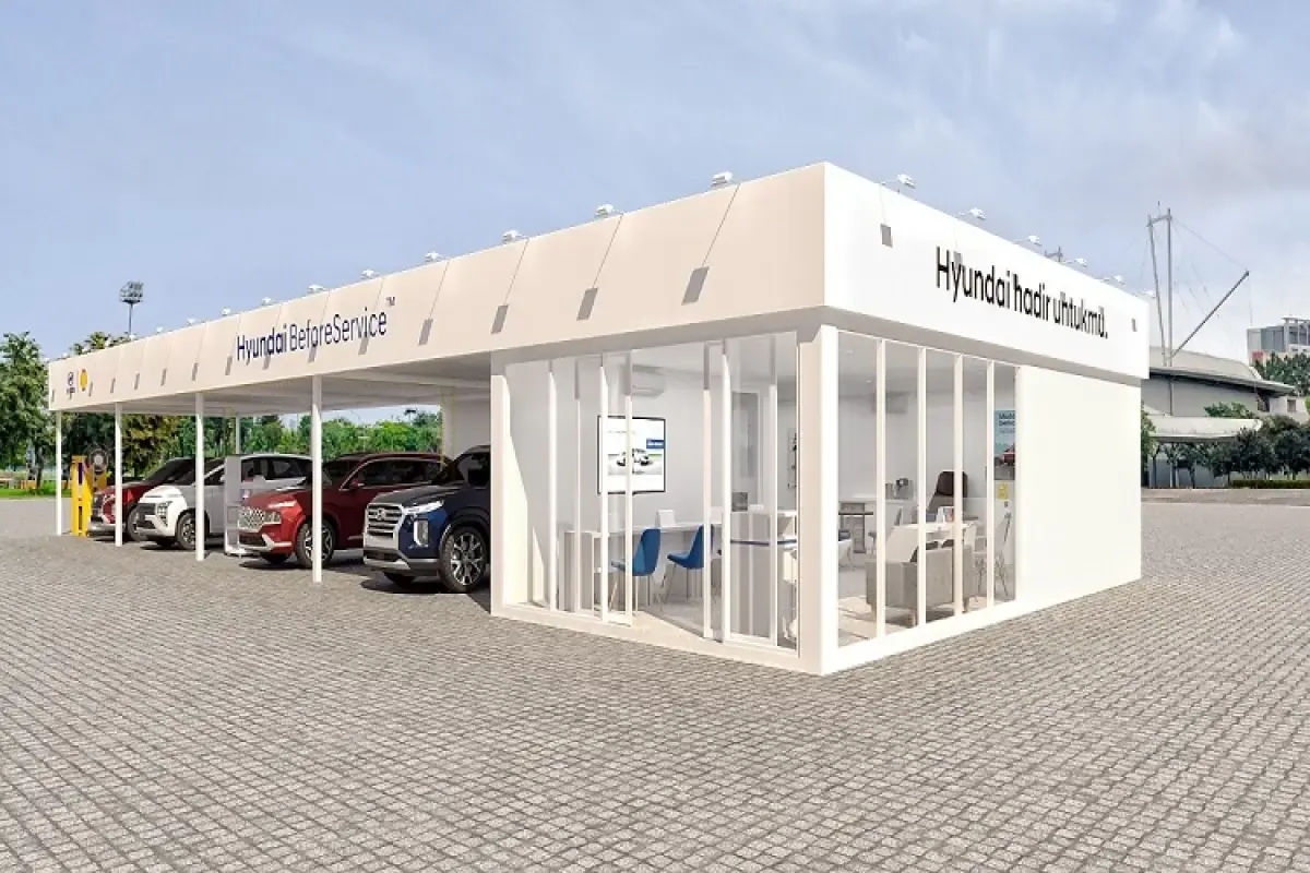 Booth Hyundai di GIIAS 2023  (Sumber : Hyundai)