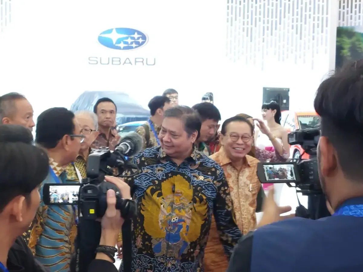 Menko Perekonomian:  GIIAS 2023 Targetkan Transaksi Tembus Rp 15 Triliun (Sumber : Labviral.com/Ica Juniyanti)