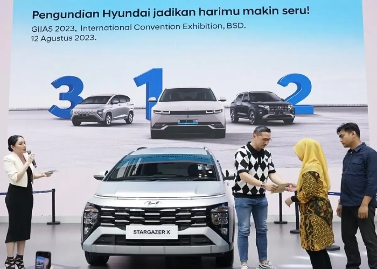 Hyundai berikan beragam promo menarik selama di GIIAS 2023.  (Sumber : Hyundai)