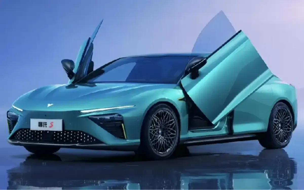 Ilustrasi mobil listrik Neta S (Sumber : evmagz.com)