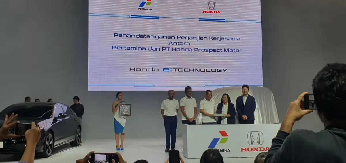 Honda Kerjasama dengan Pertamina, Wujudkan Visi Kendaraan Ramah Lingkungan di Segmen Komersil Melalui Honda N-VAN EV Prototype (FOTO: Labviral.com/Ica Juniyanti)