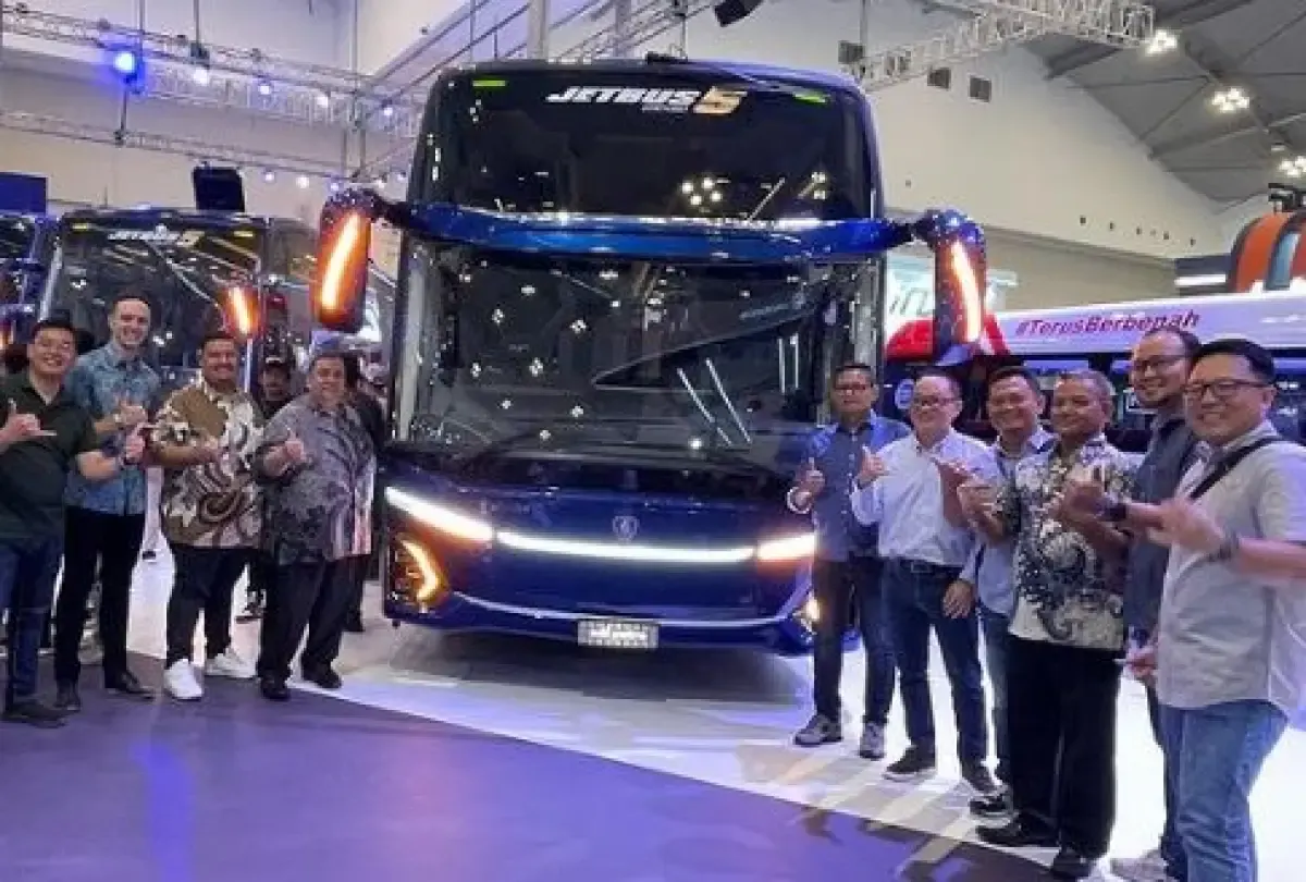 PO Sempati Star menggunakan Jet Bus 5 Adiputro dengan sasis Scania K410 CB Euro 5.  (Sumber : Instagram/po_sempatistar)
