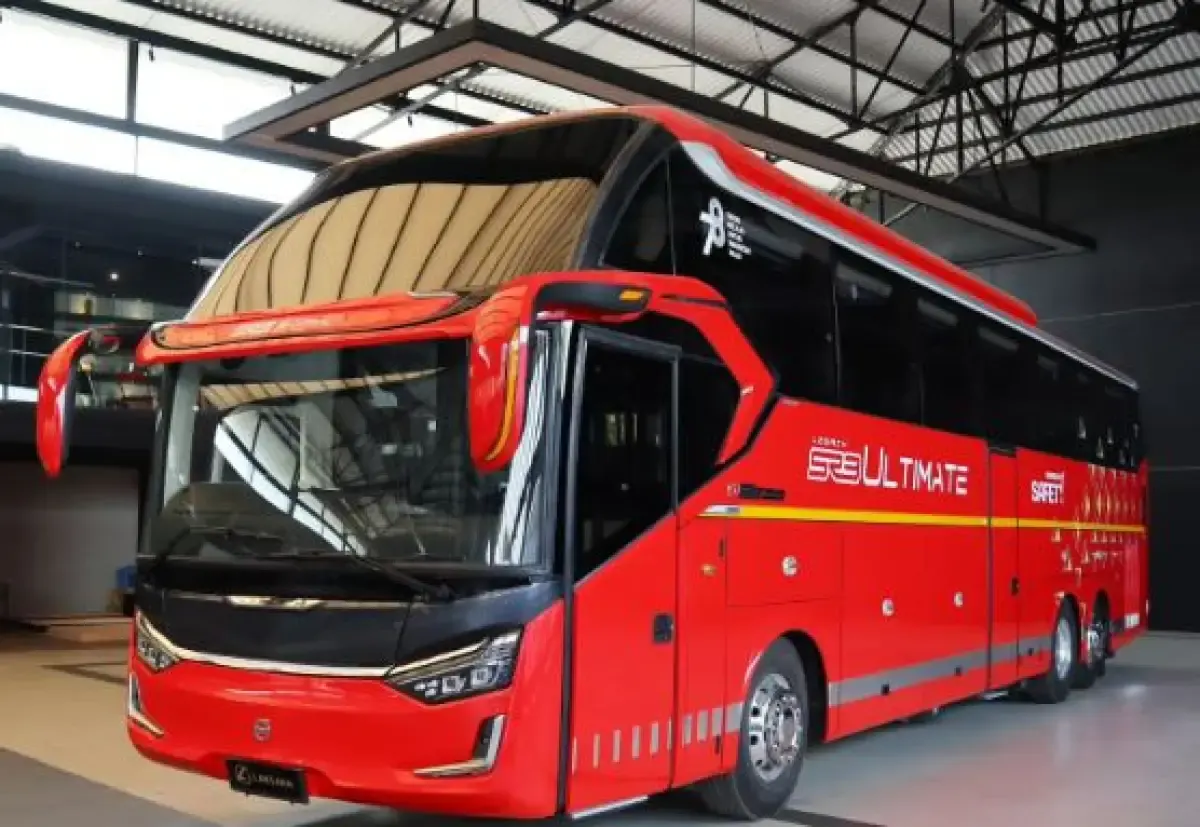 Potret bodi bus terbaru dari Karoseri Laksana  (Sumber : Instagram/laksanabus)