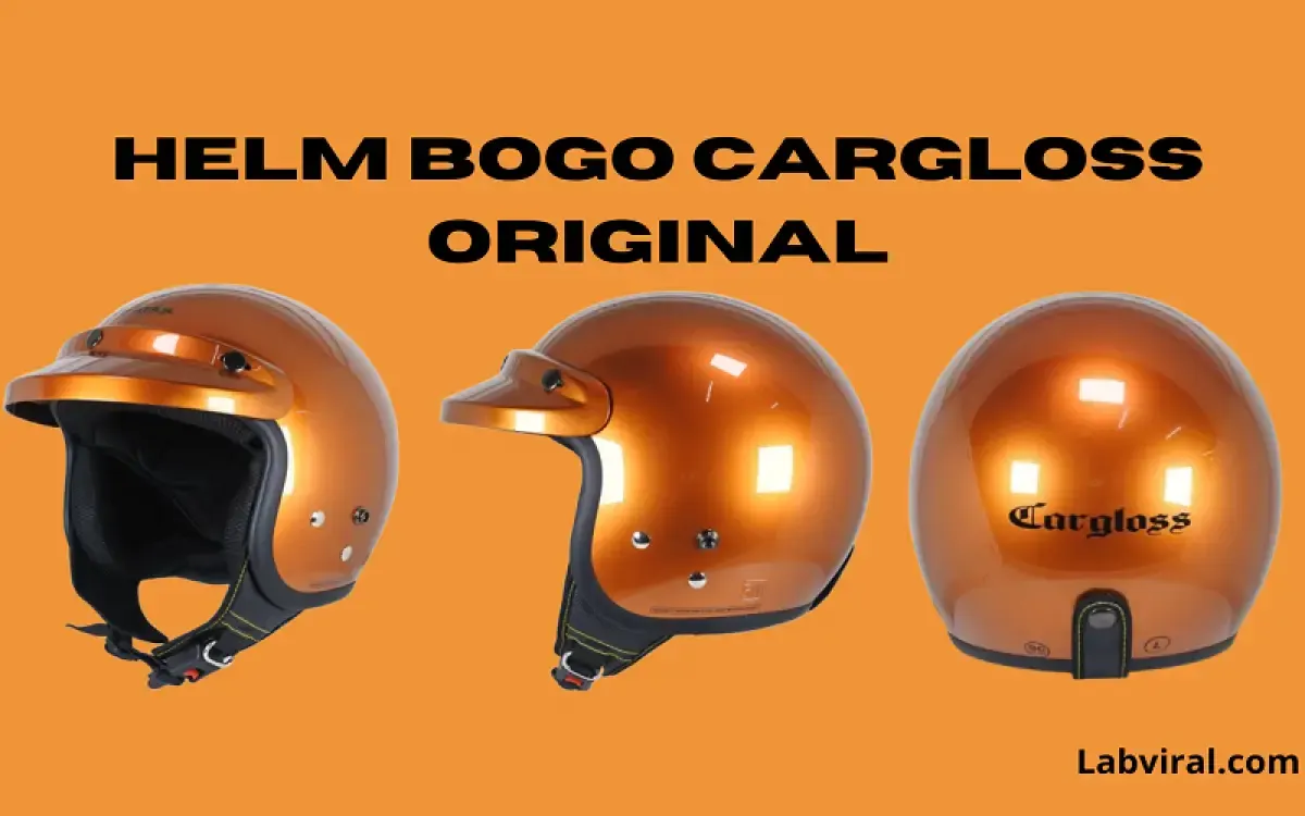 Ilustrasi helm bogo Cargloss original (Sumber : Labviral.com)