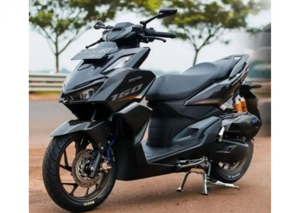 Ilustrasi Honda Vario 160 yang tampil keren dengan spion aftermarket Rizoma (Sumber : tokopedia.com)
