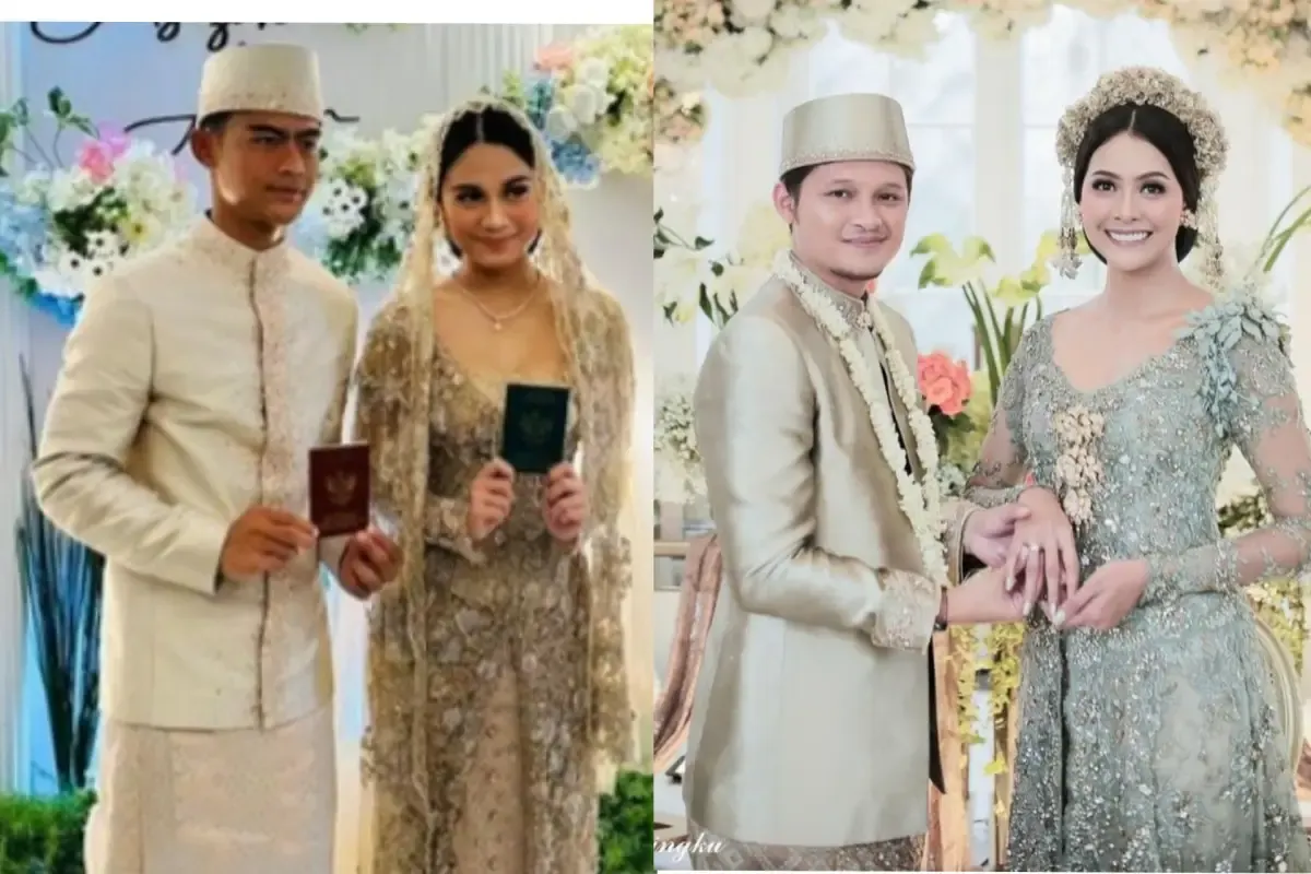 Pernikahan seleb dan pesepakbola (Instagram.com/bungajelitha66/)