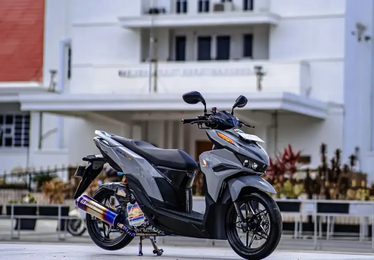 Ilustrasi Honda Vario 150 yang dimodifikasi (Sumber : vario150modif)