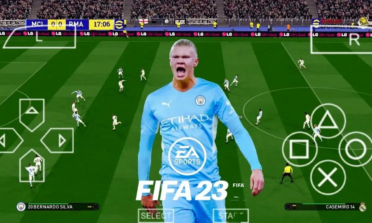 Ilustrasi game FIFA 23. Game olahraga atau sport menjai salah satu genere game terpopuler di dunia. (Sumber : Tangkap Layar Youtube PES Game)