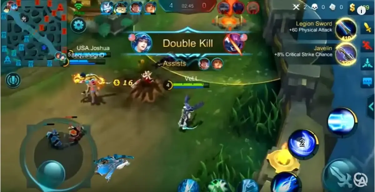 Cara mendapatkan double kill. (Sumber : iTech Post)