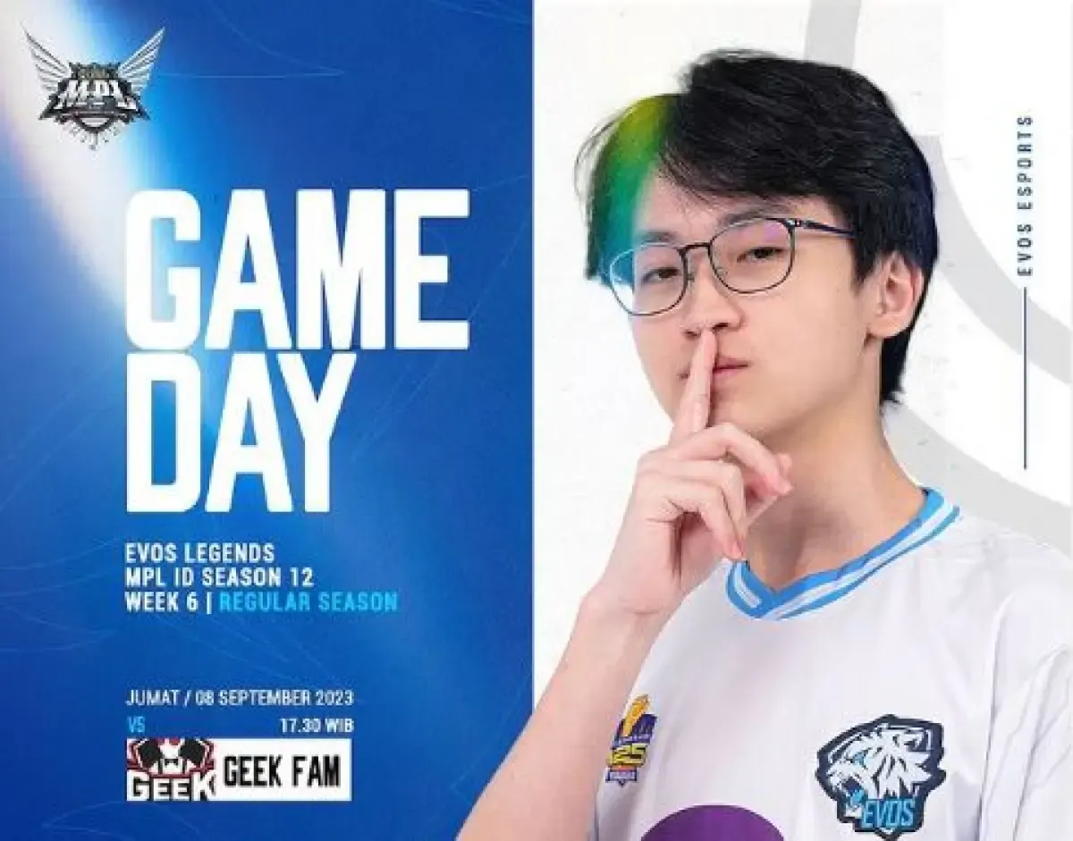 Geek Fam vs Evos Legends (Sumber : Instagram.com/@evosesports)