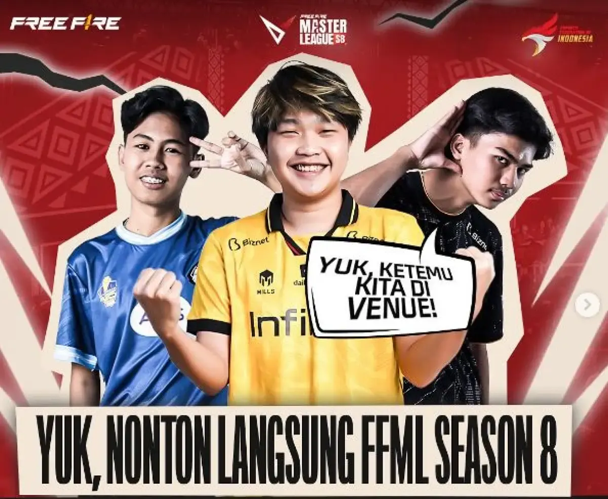 Free Fire ML Season 8. (Sumber : Instagram.com/@@ff.esports.id)