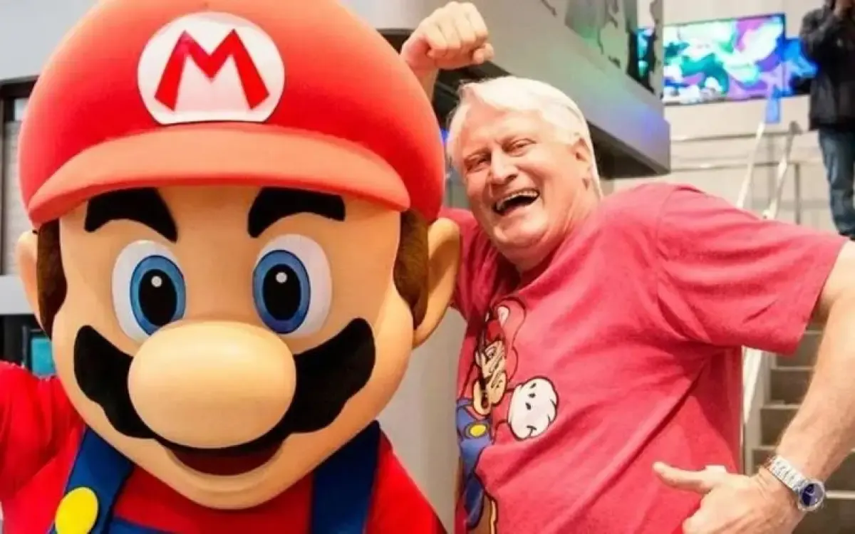 Charles Martinet Mario Bros. (Sumber : Game Crater)