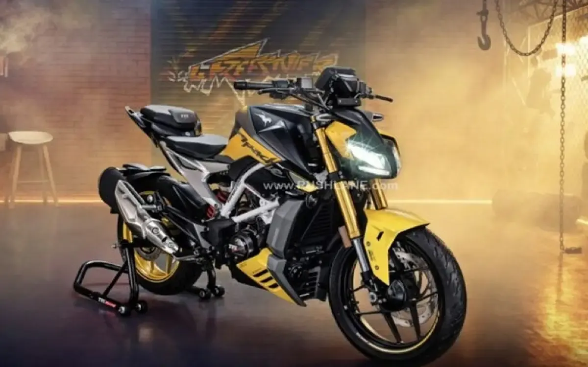 Ilustrasi motor baru TVS Apache RTR 310 (Sumber : rushlane.com)