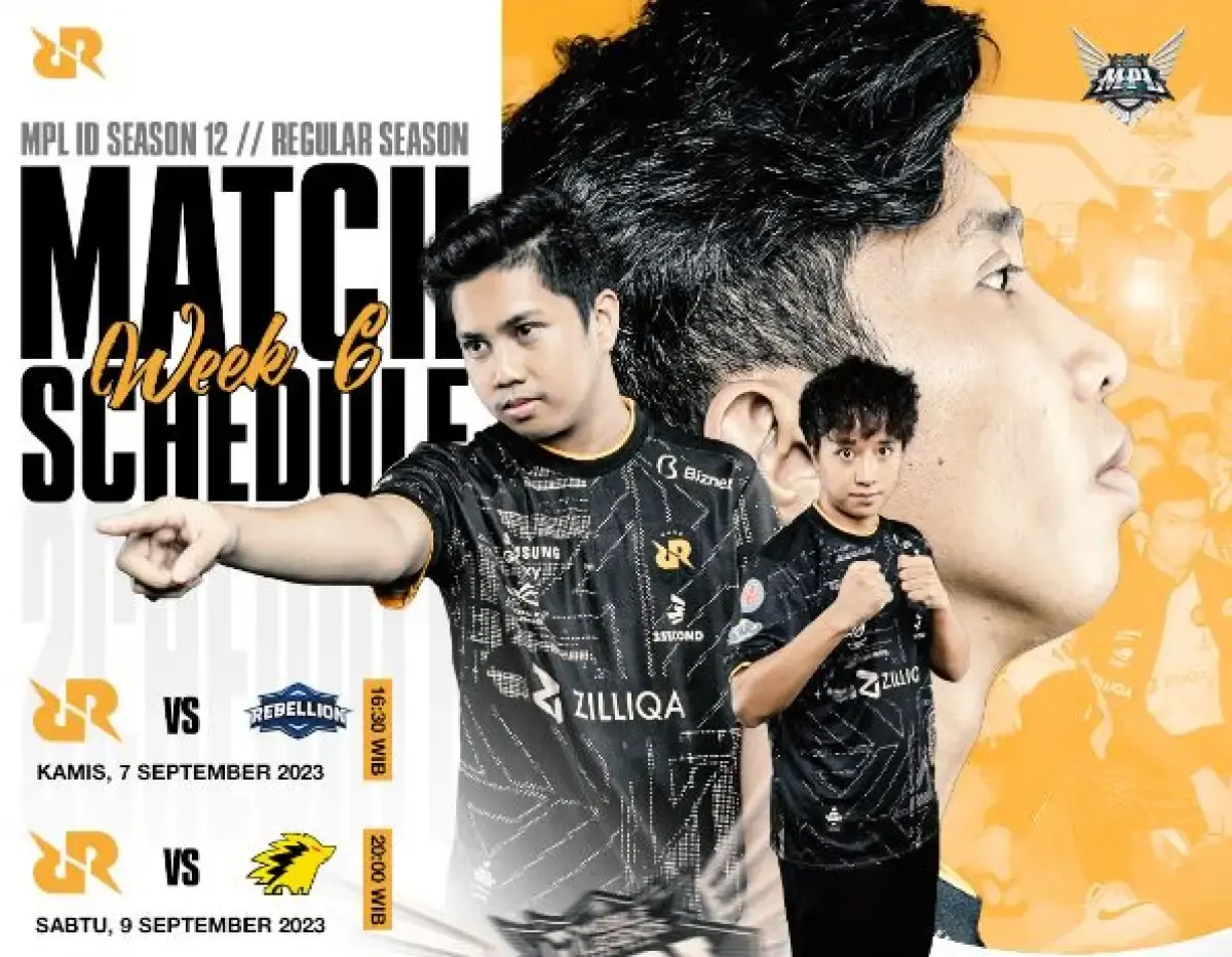 MPL Indonesia Onic vs RRQ (Sumber : Instagram.com/@teamrrq)