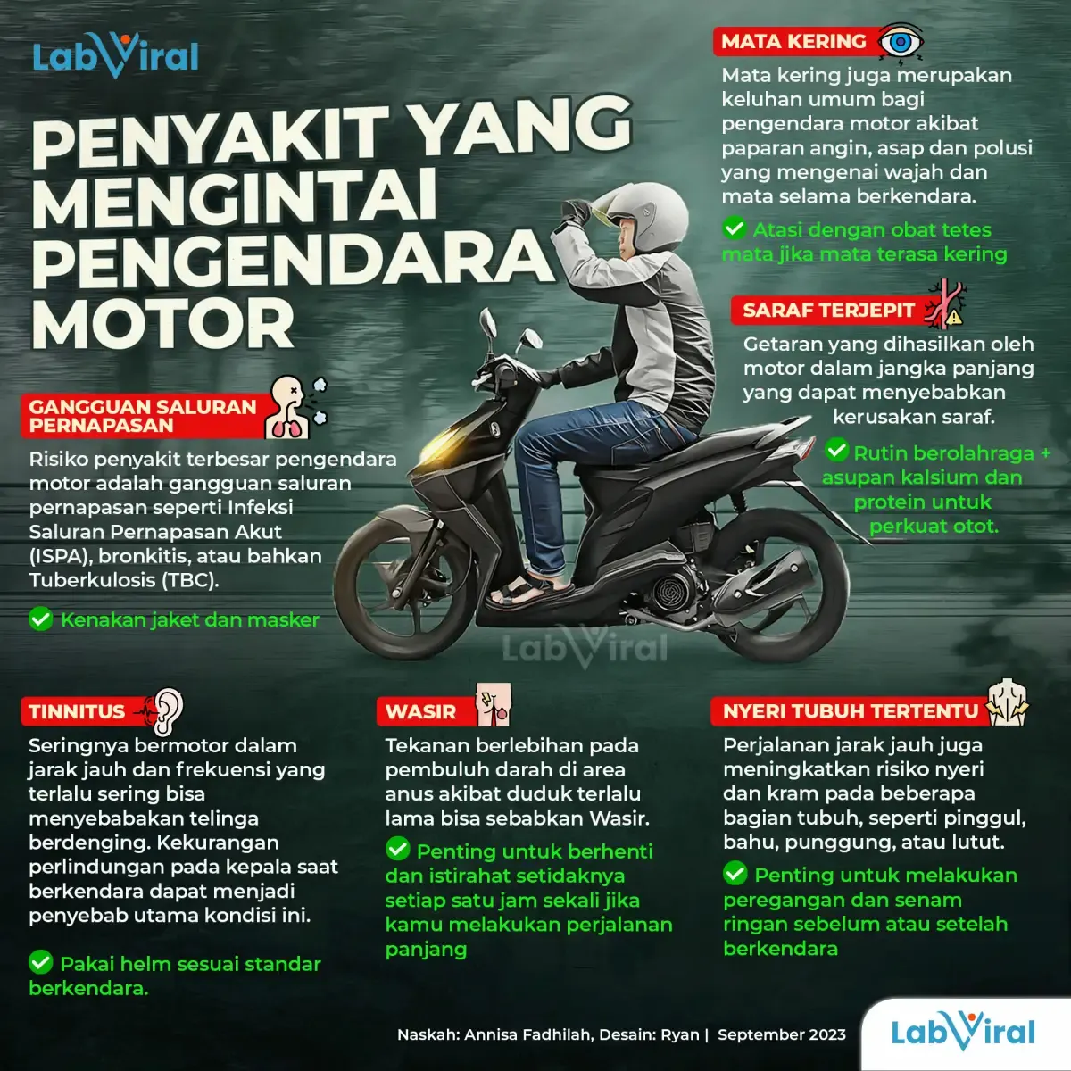 Infografis Penyakit-Pengendara-sepeda Motor