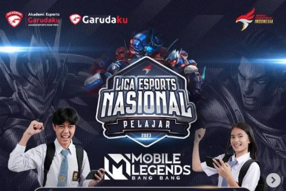Liga Esports Nasional Pelajar 2023 (Sumber : Instagram.com/@akademi.garudaku)
