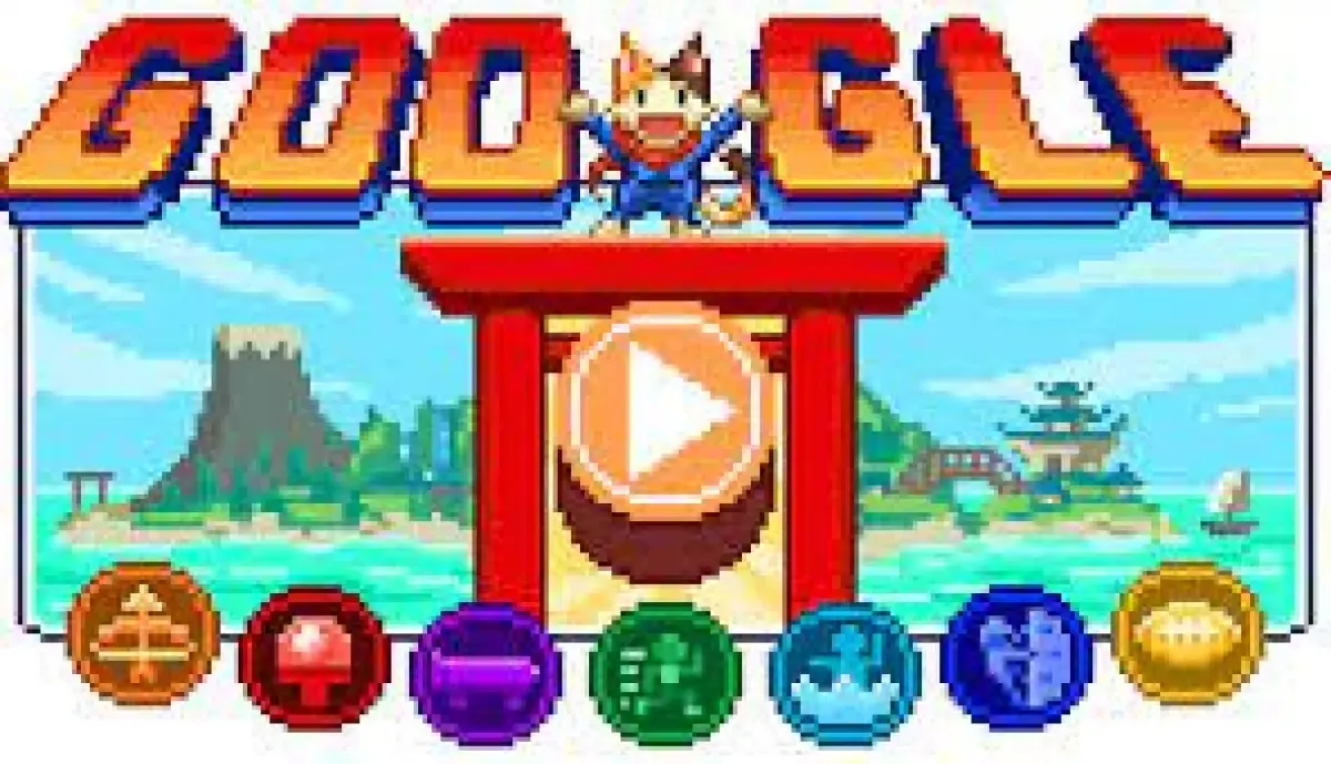 Ilustrasi game Google. (Sumber : Google).