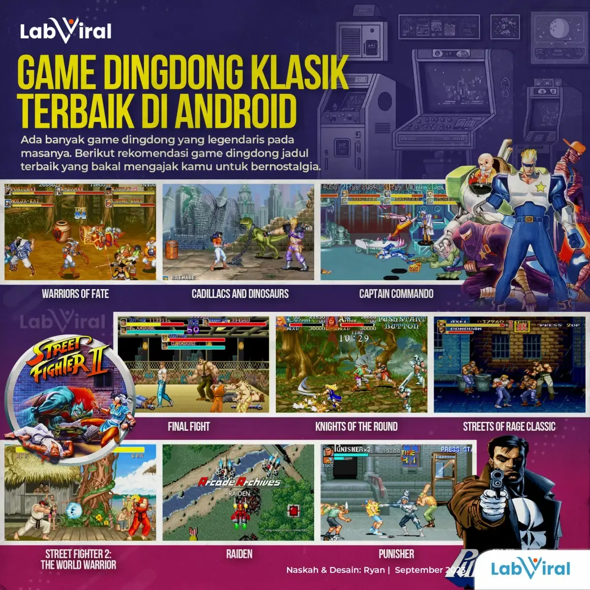Infografis game dingdong klasik