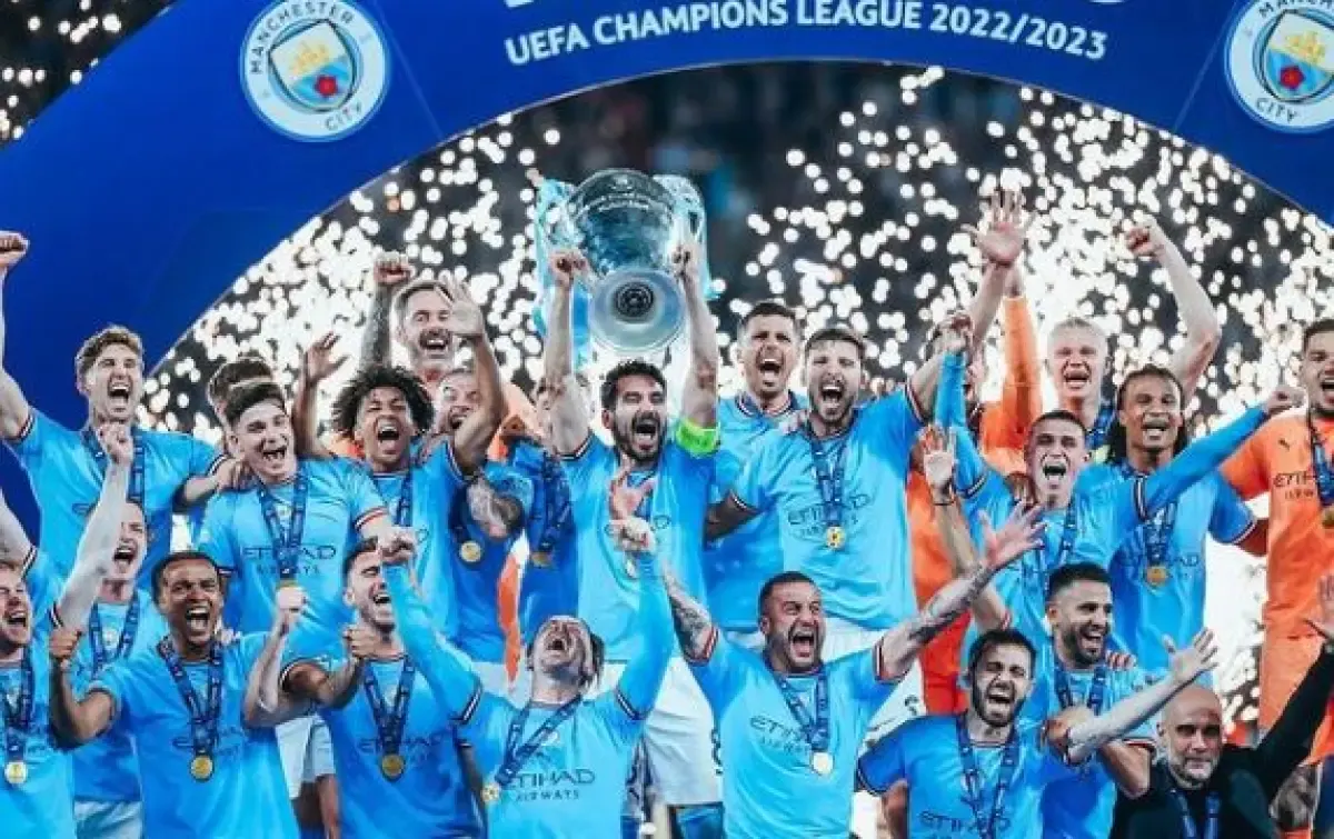 Tim Manchester City. (Sumber : Instagram/mancity)