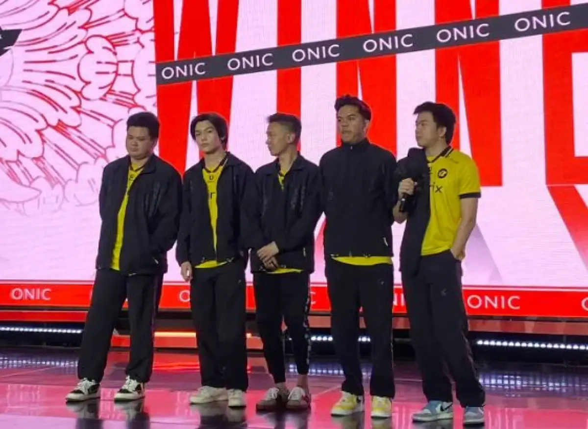 Onic Esports (Sumber : twitter.com/@onic_esports)