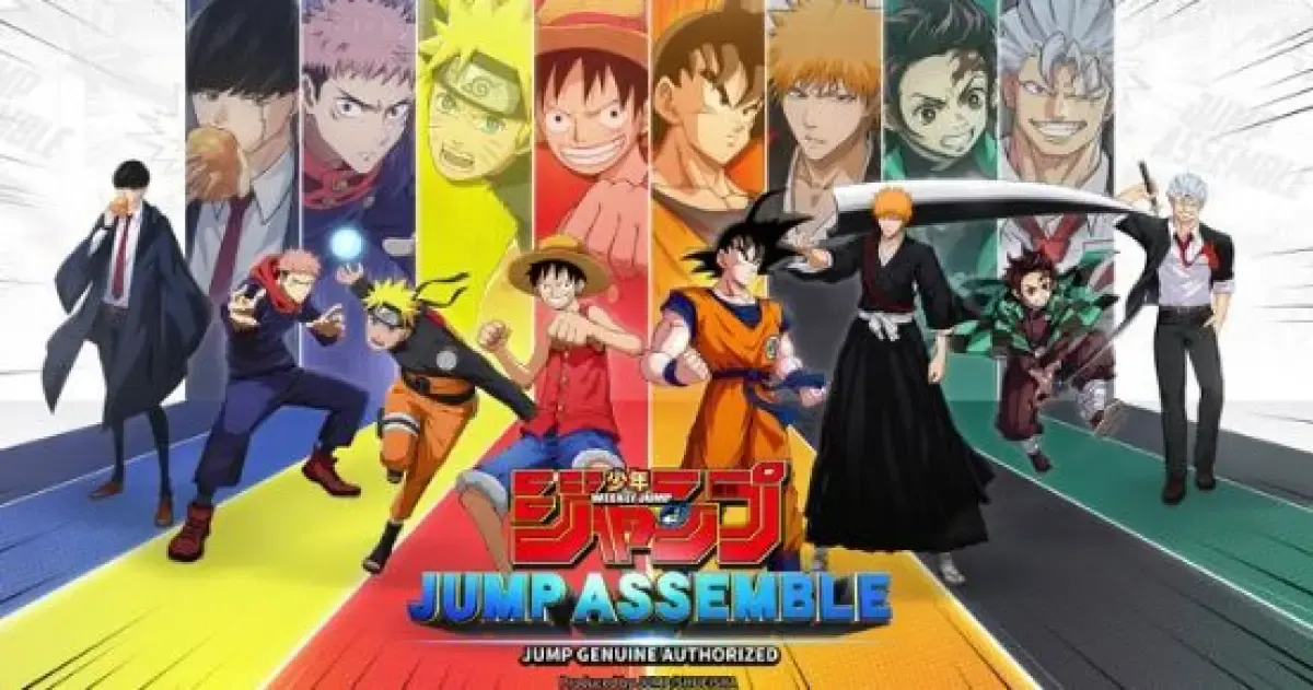 Game Anime Jump (Sumber : twitter.com/@DeNAPR)