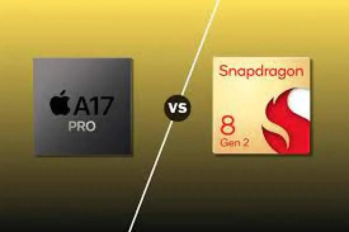 Chipset Bionic A17 Pro vs Snapdragon 8 Gen 3. (Sumber : Beeborn)