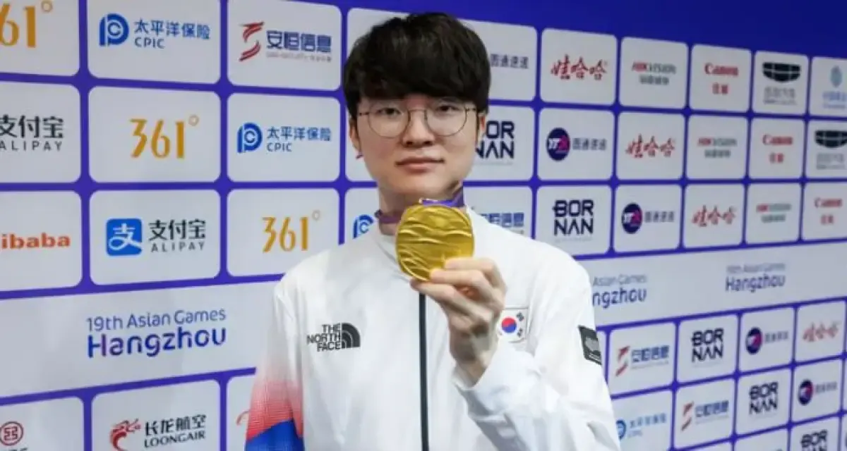 Faker LoL (Sumber : twitter/@yicun_liu)