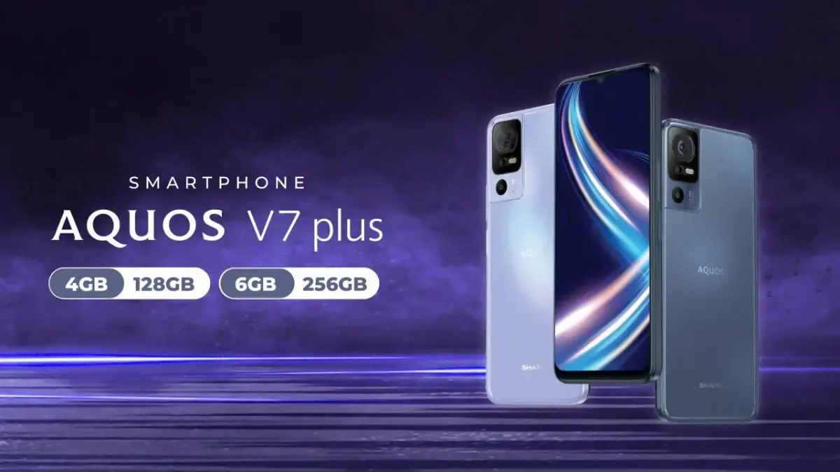 SHARP Aquos V7 Plus. (Sumber : Gadget Apa)