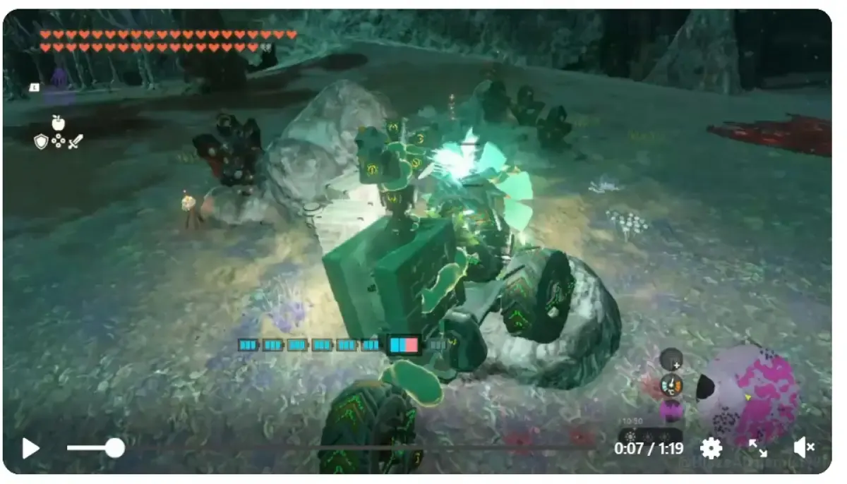 Pemain Zelda: Tears Of The Kingdom Membangun Tank Keren dan serbaguna di dalam game (Sumber : Reddit)