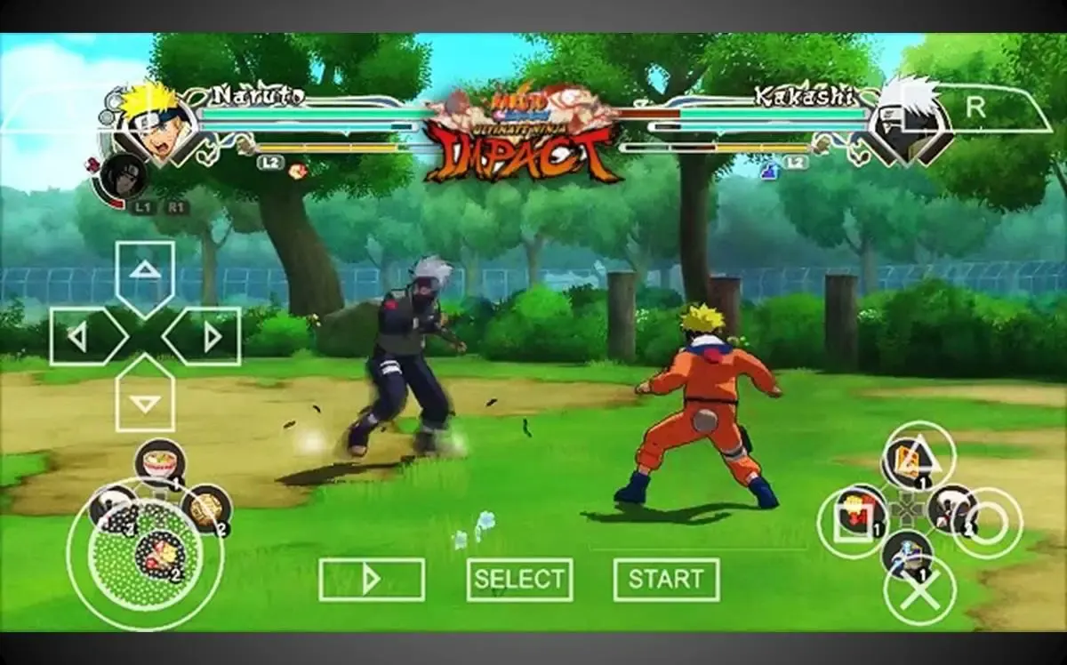 Ilustrasi game anime. (Sumber : ppssppking.com)
