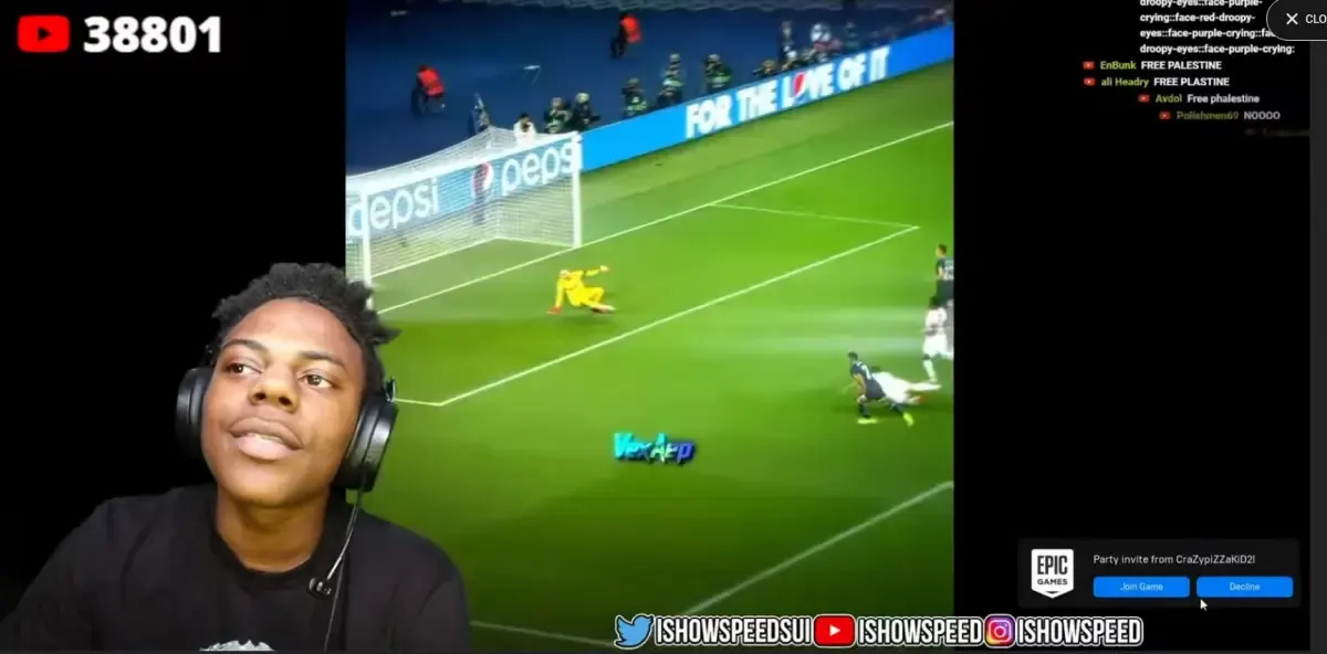 IShowSpeed telah dibebaskan dari larangan di Twitch (Sumber : gamerant.com)