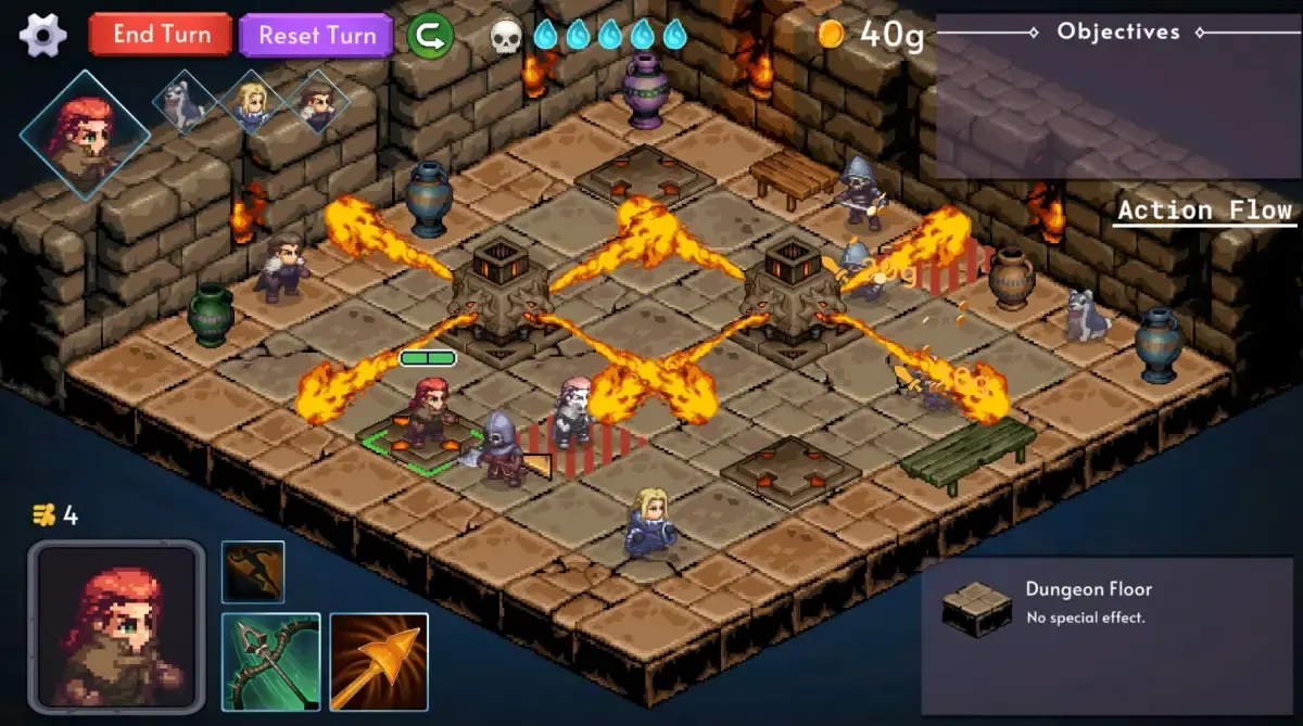Tyrant's Blessing, RPG pixel taktis Buatan Freedom Games, Kini sudah tersedia di Android dan iOS(Sumber : Freedom Games LLC)