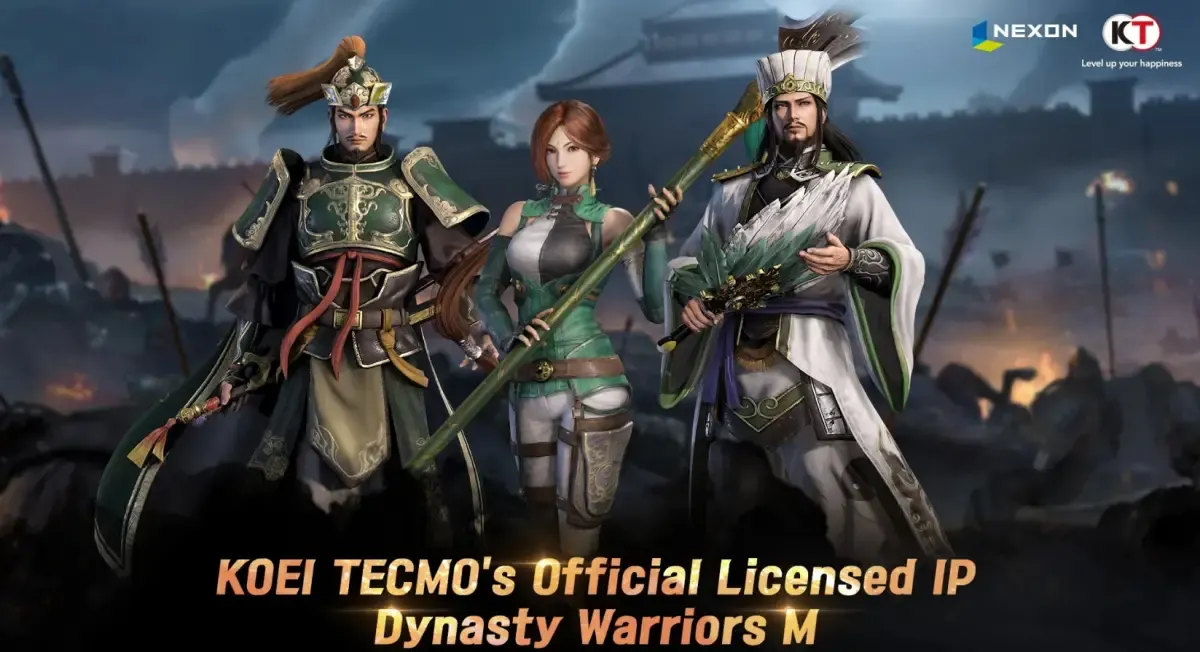 Game aksi baru dari Nexon, Dynasty Warriors M akan diluncurkan secara soft launching di beberapa wilayah tertentu untuk Android dan iOS (Sumber : NEXON Company)