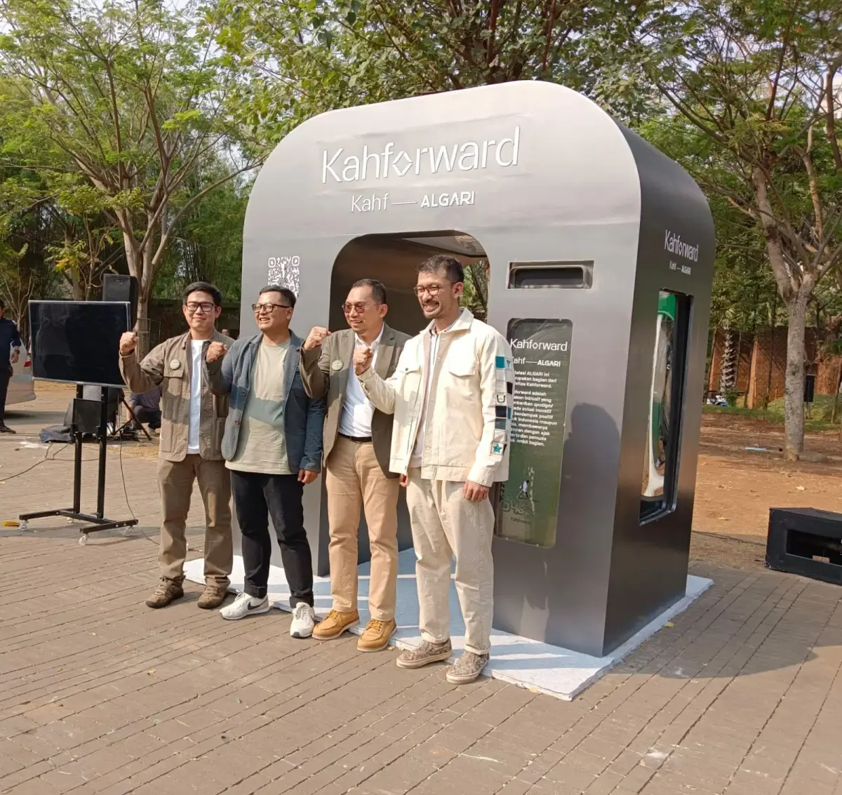Potret ALGARI yang diinisiasi oleh Kahforward (Sumber : LabViral/Annisa  Fadhilah)