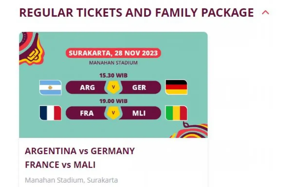 Ilustrasi pembelian tiket online Piala Dunia U-17  (Sumber : fifa.com)