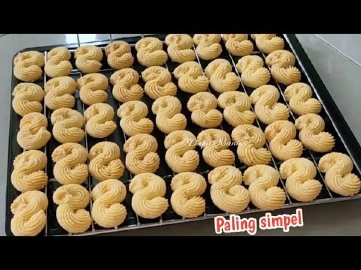 Resep Kue Lebaran Sagu Semprit, Mudah Cara Buatnya Juara Nikmatnya (Sumber : Tangkap Layar:Youtube/Dapur Nana's)