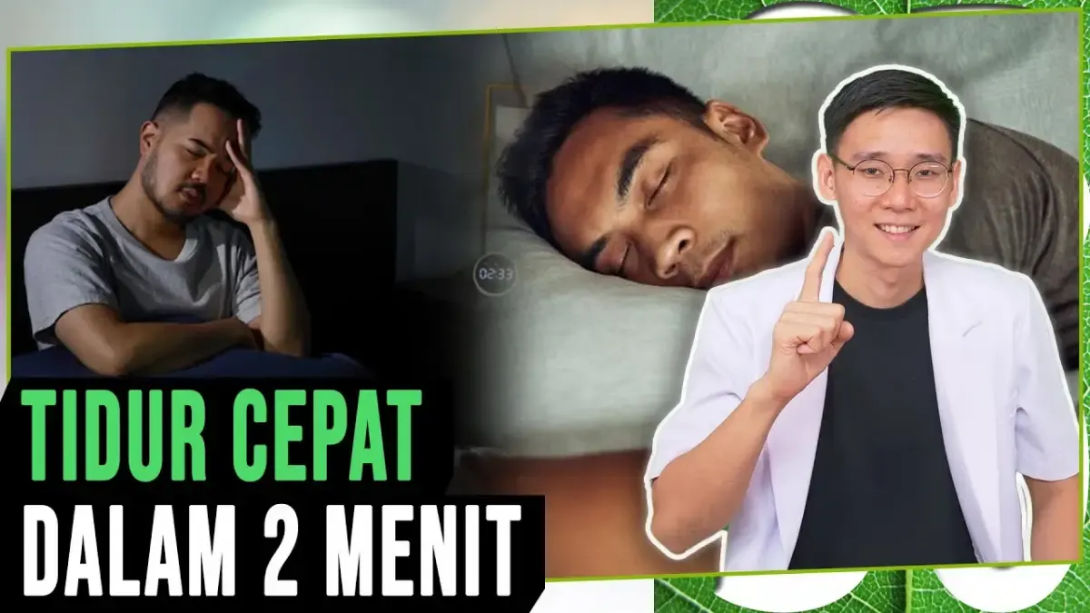 Para tentara Amerika Serikat bisa tidur kapanpun dan dimanapun ketika ada waktu jeda untuk tidur. Kamu bisa melihat panduan ini untuk bisa tidur pada malam hari (Sumber : Tangkapan Layar Youtube SB30Health)