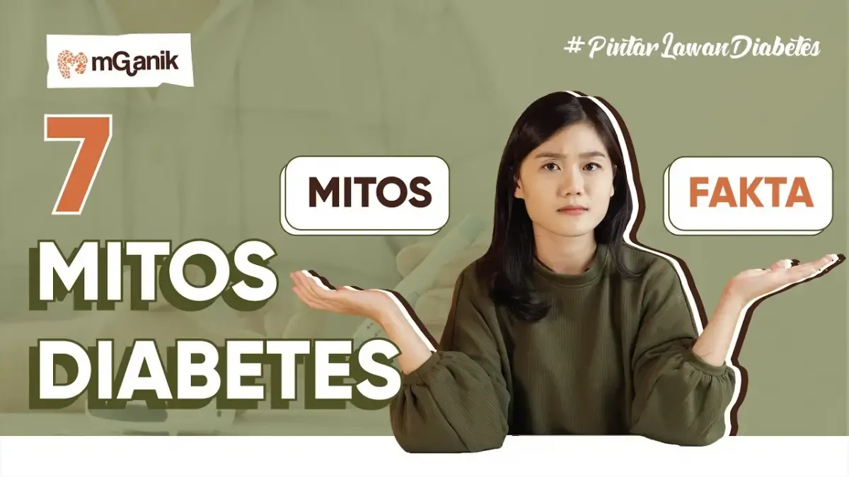 Sebagai penderita diabetes, kamu pasti sering mendengar tips-tips tentang cara mengatasi diabetes dari tetangga atau kerabat. Tapi bisa saja, itu ternyata hanya mitos (Sumber : Tangkapan Layar Youtube mGanik Official)