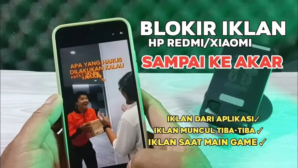 Ilustrasi - cara menghilangkan iklan di HP Redmi (Sumber : Tangkap Layar/Youtube/Utep channel)