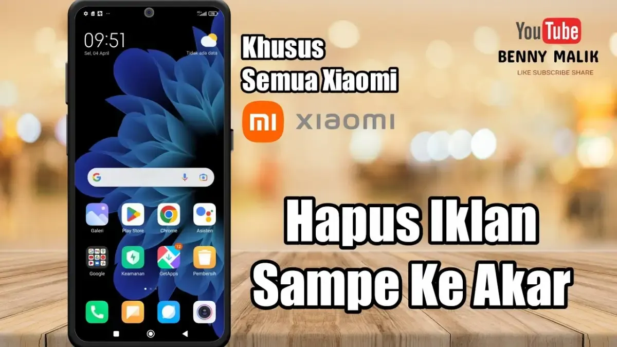 Ilustrasi - cara menghilangkan iklan di HP Xiaomi secara permanen (Sumber : Tangkap Layar/Youtube/Benny Malik)