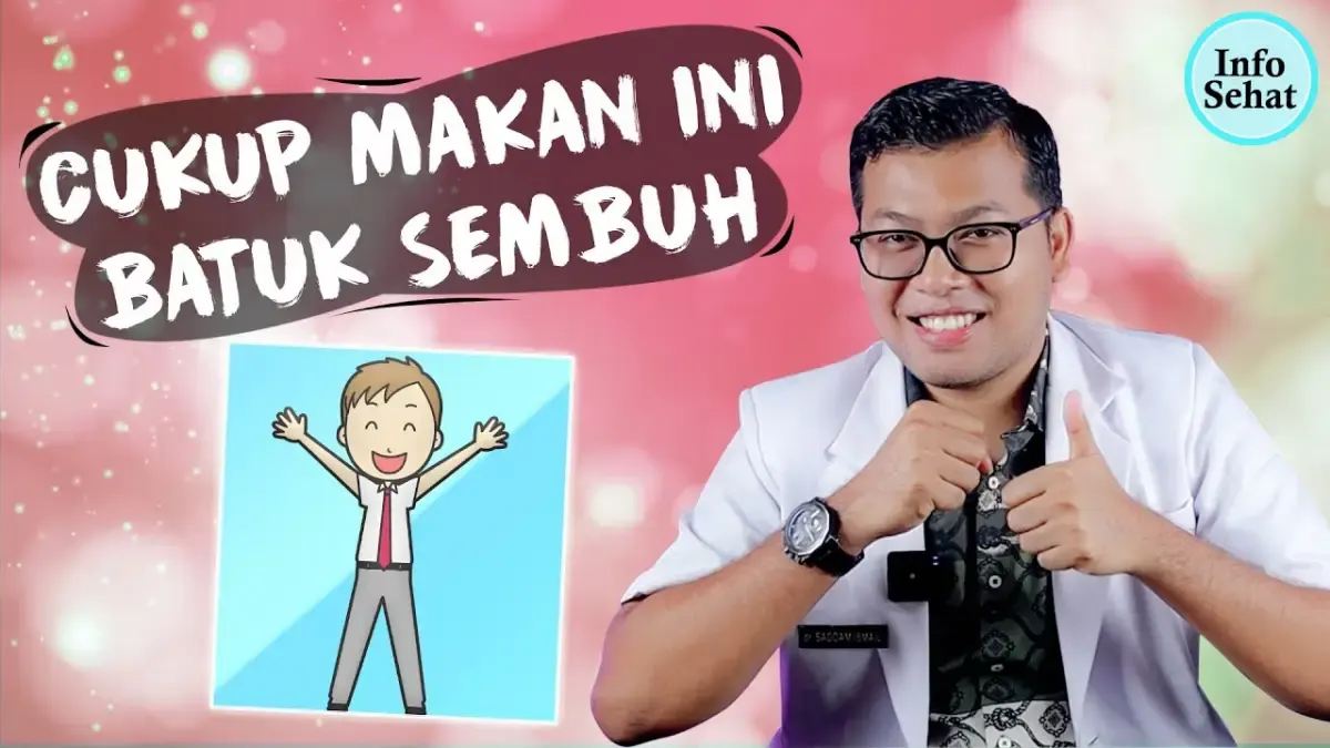 Saat batuk, tentu kamu merasa tidak nyaman di tenggorokan. Tenggorokan akan terasa gatal, berlendir, kemudian kamu pasti merasa sangat tidak nyaman apalagi di tempat umum (Sumber : Tangkapan Layar Youtube Saddam Ismail)