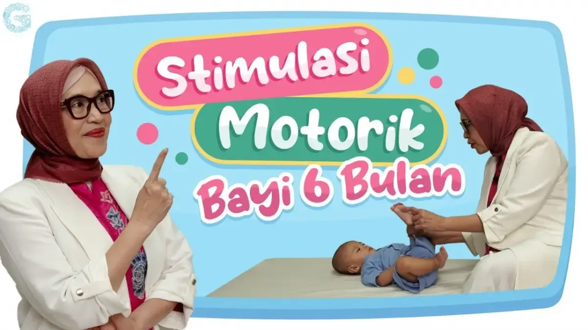 Begini cara menstimulasi bayi 6 bulan, dijamin langsung bisa duduk dan merangkak dengan cepat (Sumber : Tangkapan Layar Youtube Gue Sehat)