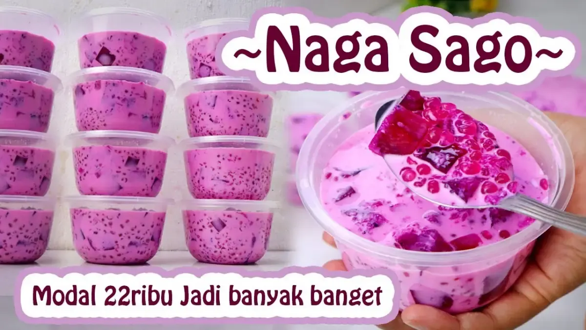Resep Sago Naga (Sumber : YouTube/Restart RF)