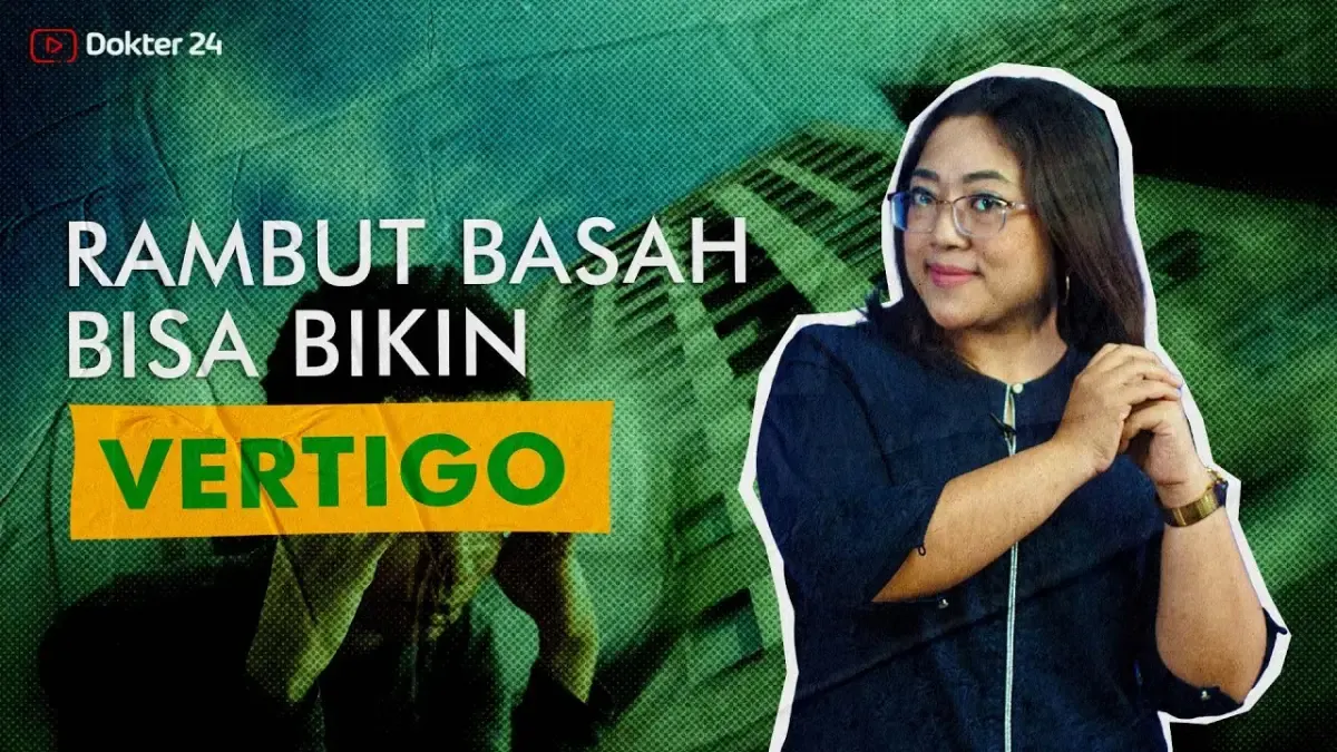 Dokter Maria Silvia dari chanel Youtube 24, menjelaskan bahwa banyak orang percaya kalau tidur dengan rambut basah bisa menyebabkan sakit flu dan pilek (Sumber : Tangkapan Layar Youtube Dokter 24)