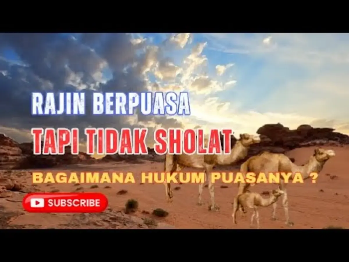 Ilustrasi - rajin berpuasa, tapi tidak sholat (Sumber : Tangkap layar/Youtube/Bahrydin Jdr)