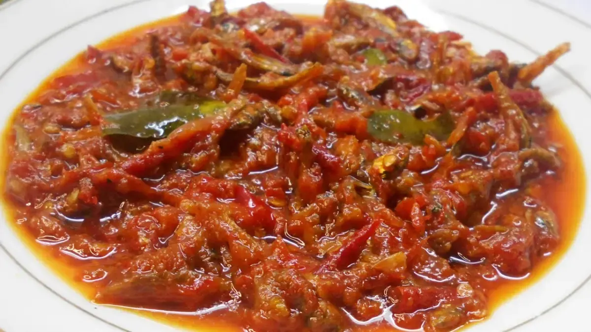 Resep Sambal teri (Sumber : YouTube.com/ Ardiyanti Ulyana)
